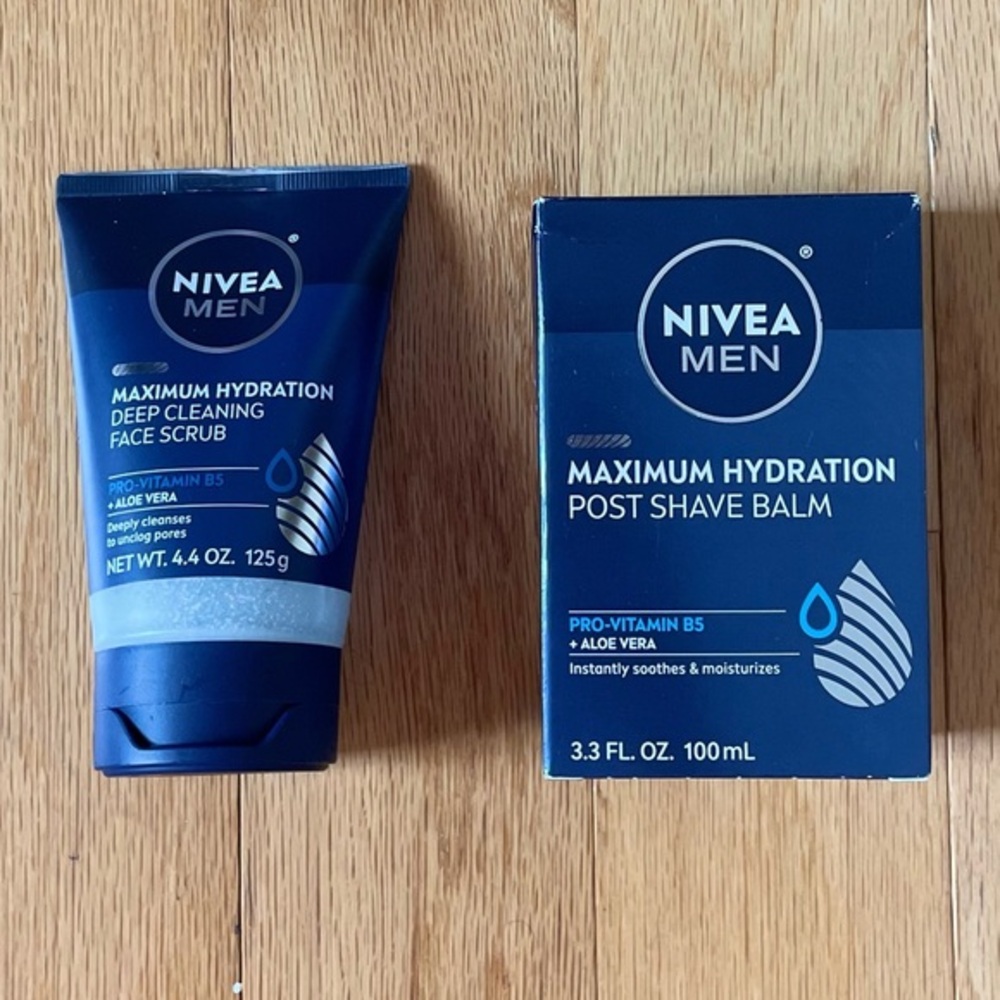 NEW NIVEA MEN POST SHAVE BALM MAXIMUM HYDRATION, 3.3 oz (1 pc)